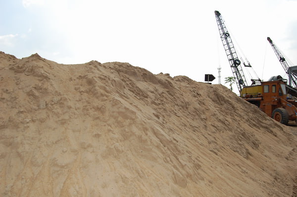 Cập nhật tiến độ dự án san lấp cát tại Cảng Sơn Dương 